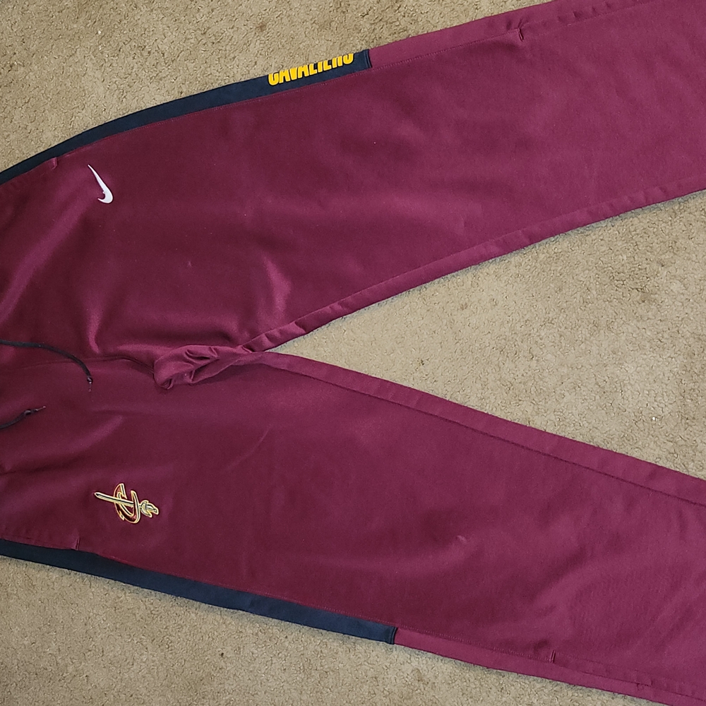 Nike Maroon Cavaliers Sweatpants with Logo